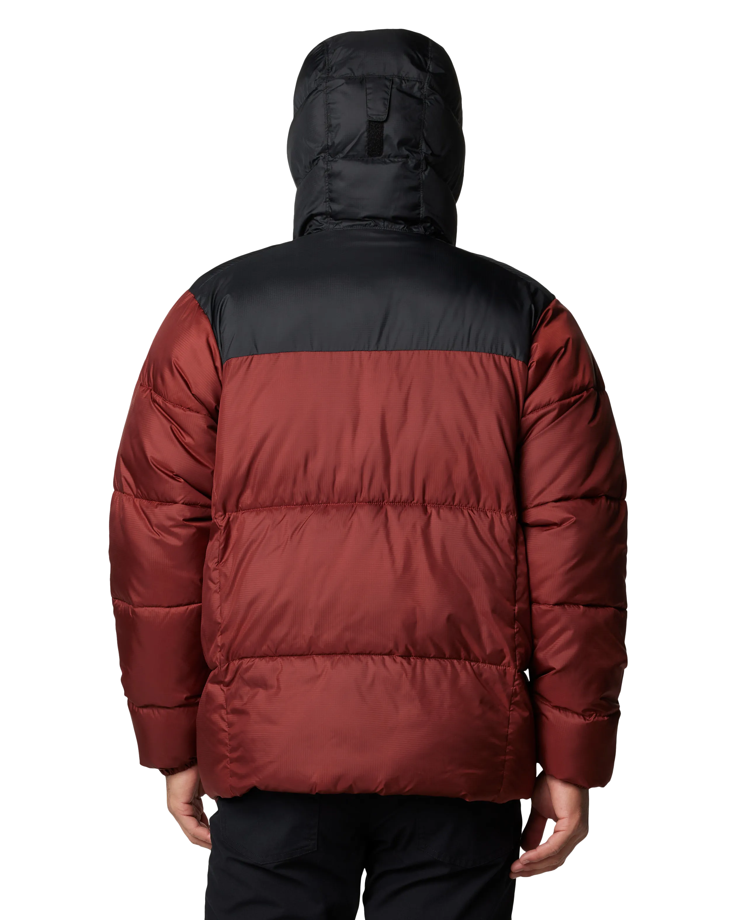 Puffect II Hooded Jacket in Spice & Black