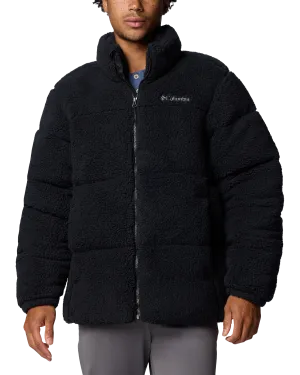 Puffect II Sherpa Fleece Jacket in Black