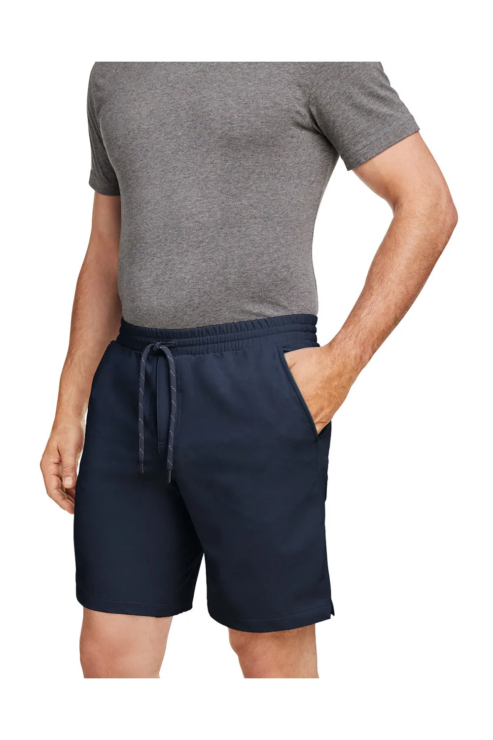 Puma Mens EGW Walker Moisture Wicking Shorts w/ Pockets - Navy Blue