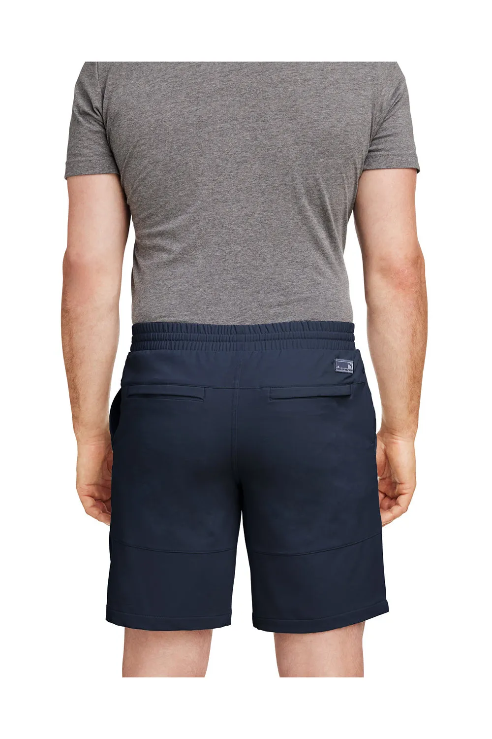 Puma Mens EGW Walker Moisture Wicking Shorts w/ Pockets - Navy Blue