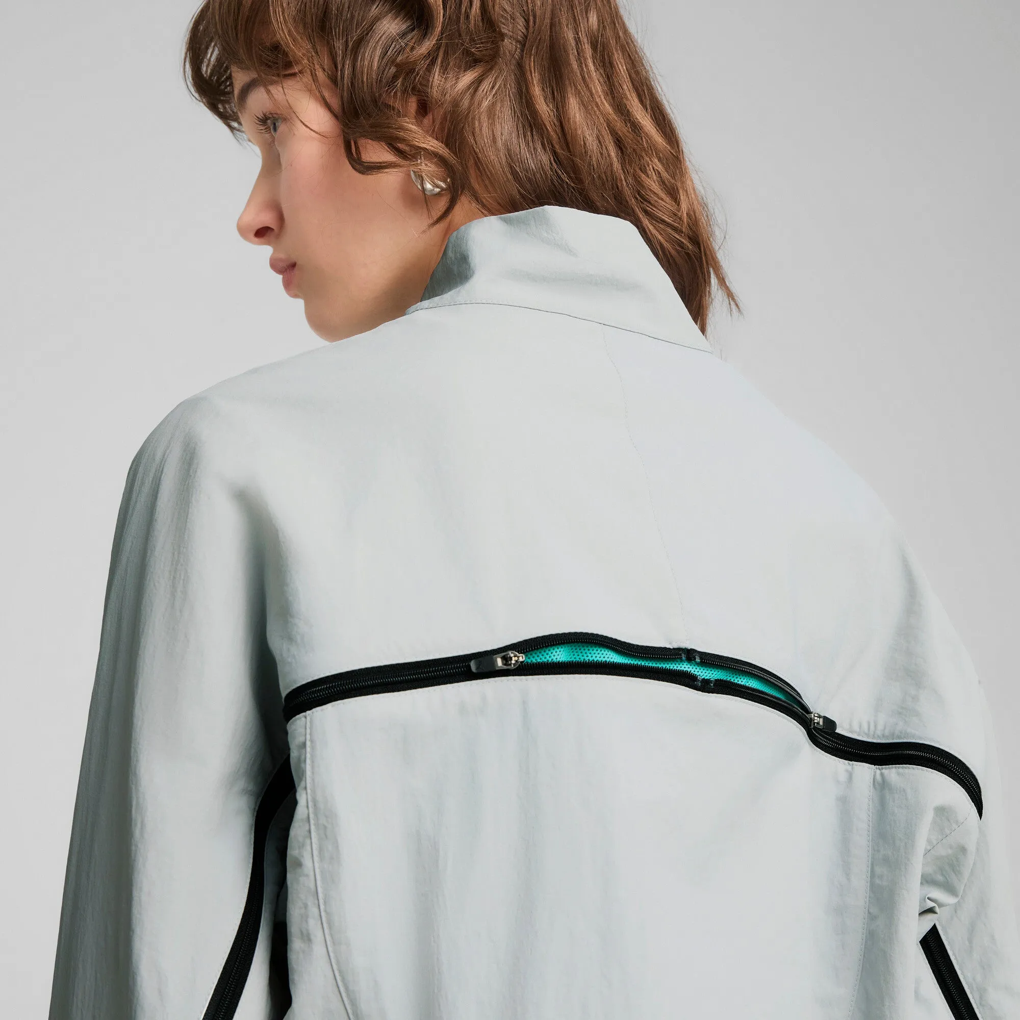 PUMA Women's DARE TO Oversized Full-Zip Woven Jacket
