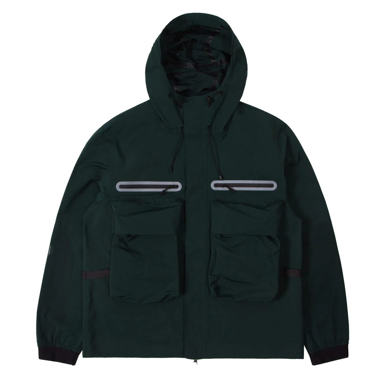 Purple Mountain Observatory Climate Hood Jacket Pine Green