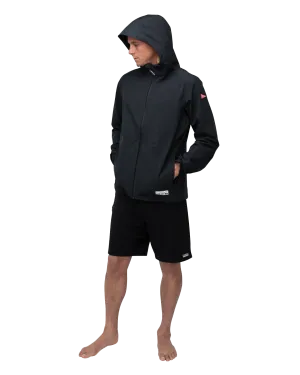 Rain Pro 2.5 Layer Waterproof Shell Jacket in Black