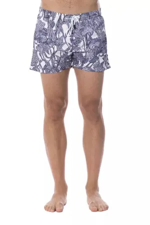Roberto Cavalli Sport Elegant  Printed Men's Swimsuit