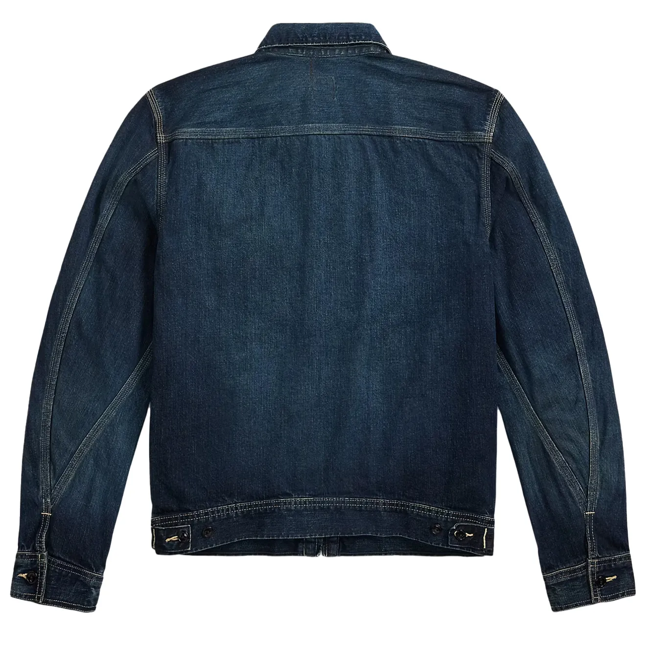 RRL By Ralph Lauren Jacket Unlined Shirt Jacket Leyton Wash