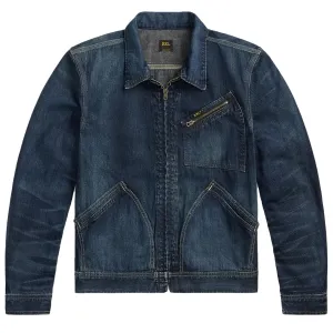 RRL By Ralph Lauren Jacket Unlined Shirt Jacket Leyton Wash