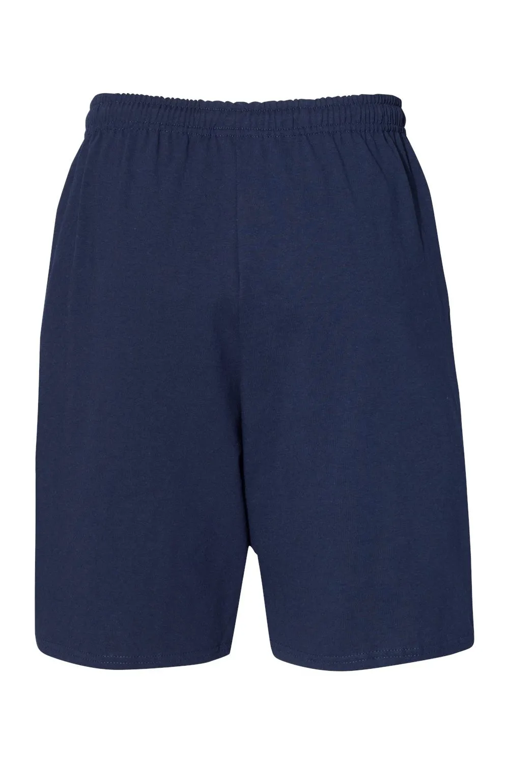 Russell Athletic Mens Classic Jersey Shorts w/ Pockets - Navy Blue
