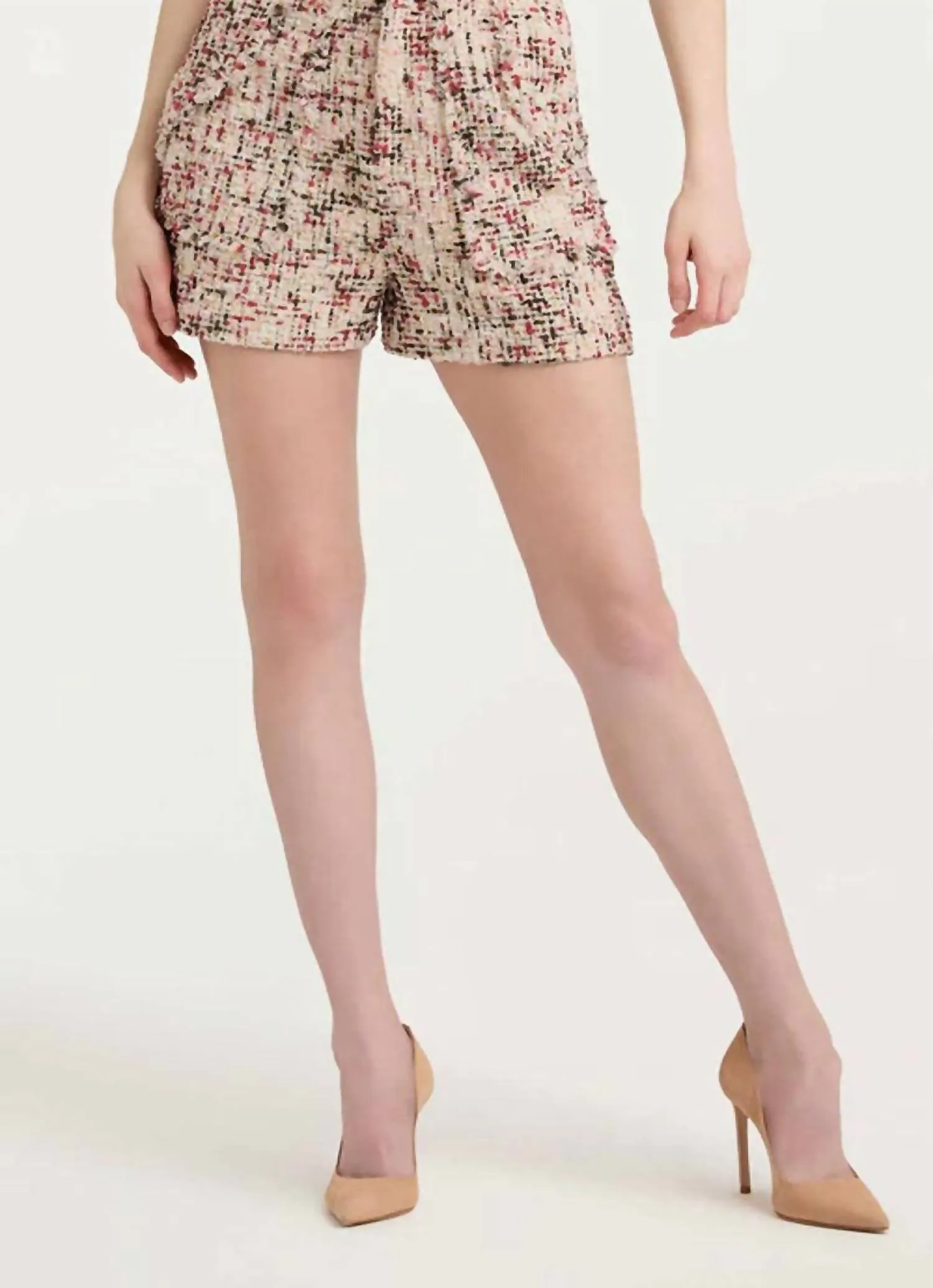 Saul Short In Alabaster Multi