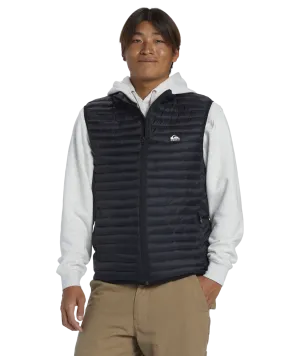Scaly Gilet in Black