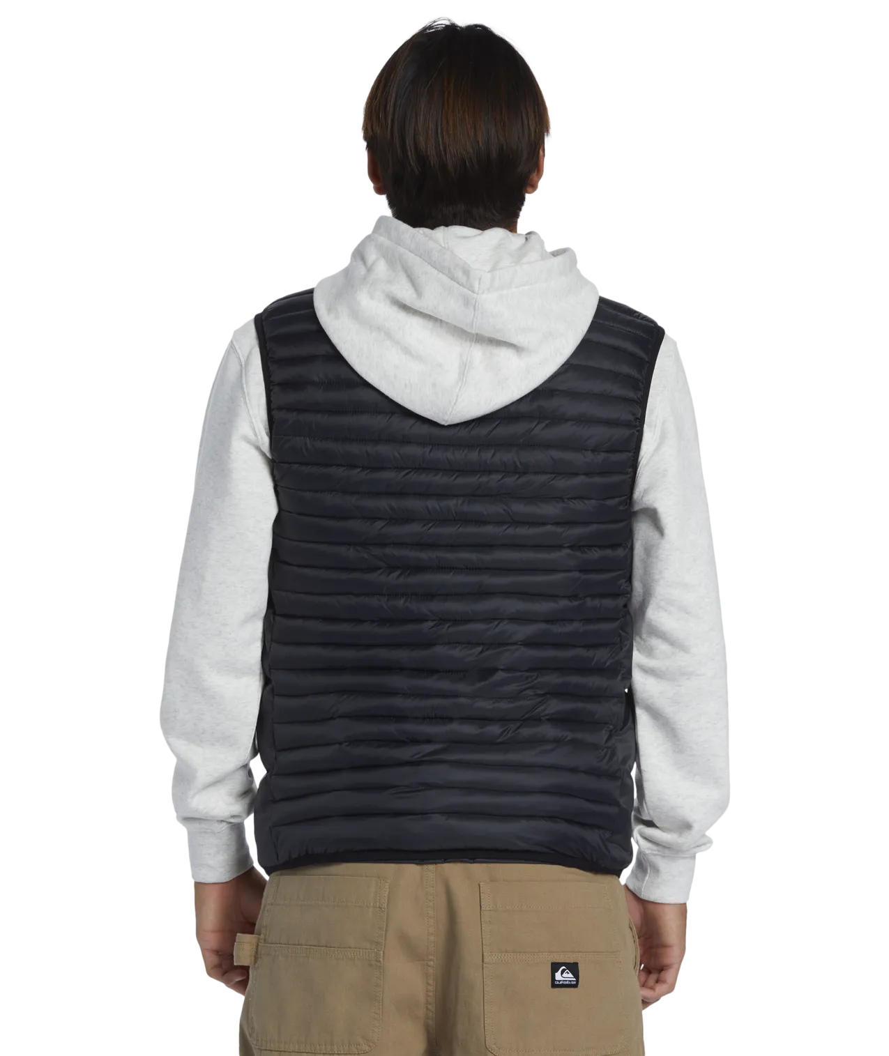 Scaly Gilet in Black