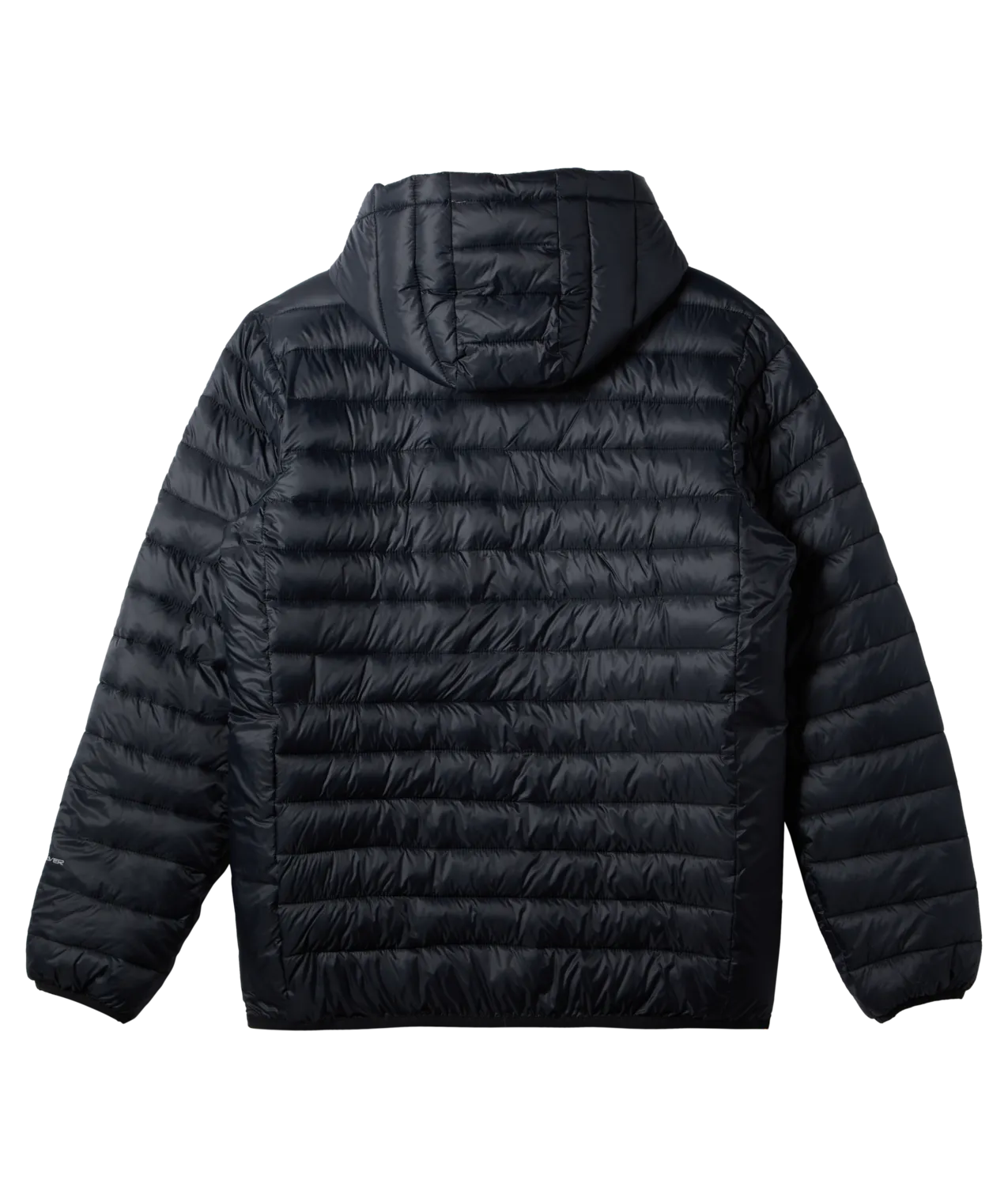 Scaly Hooded Jacket in Black