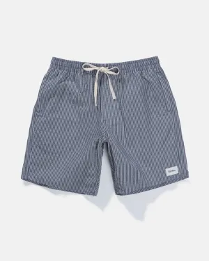 Seersucker Stripe Jam 17" Short