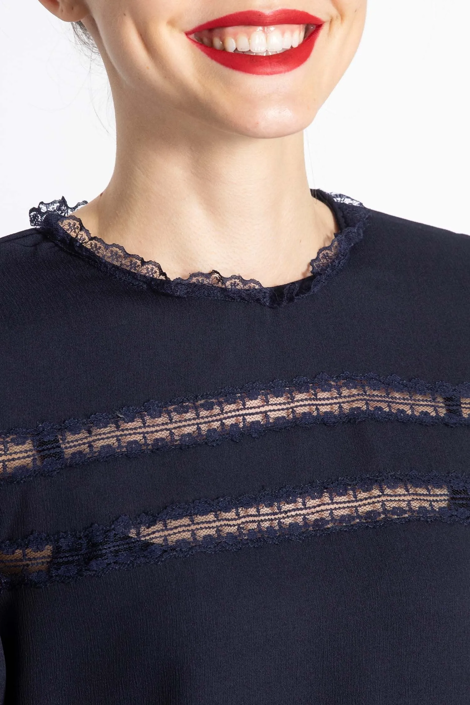 Shear Lace Blouse