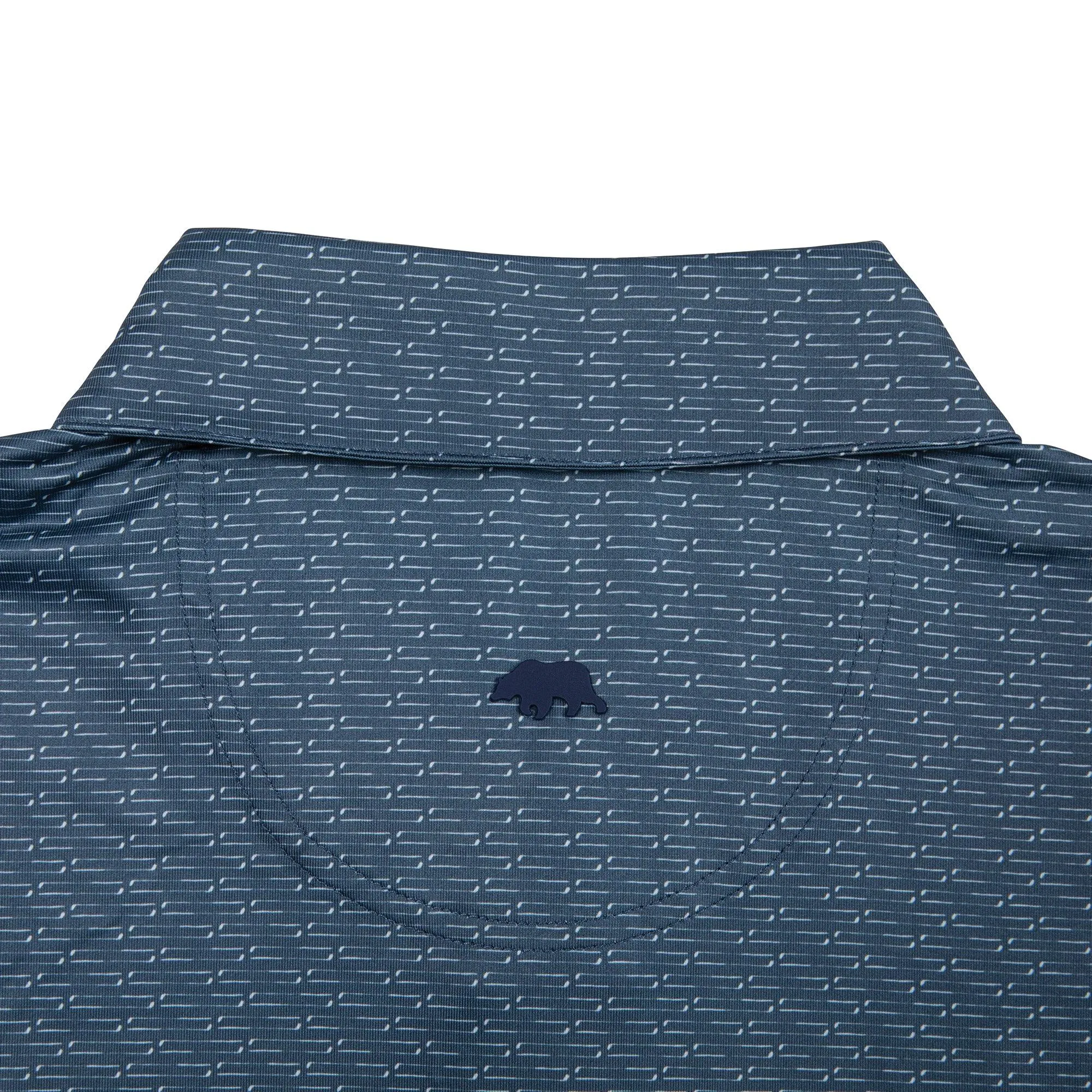 Shore Links Performance Polo - Vintage Indigo