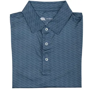 Shore Links Performance Polo - Vintage Indigo