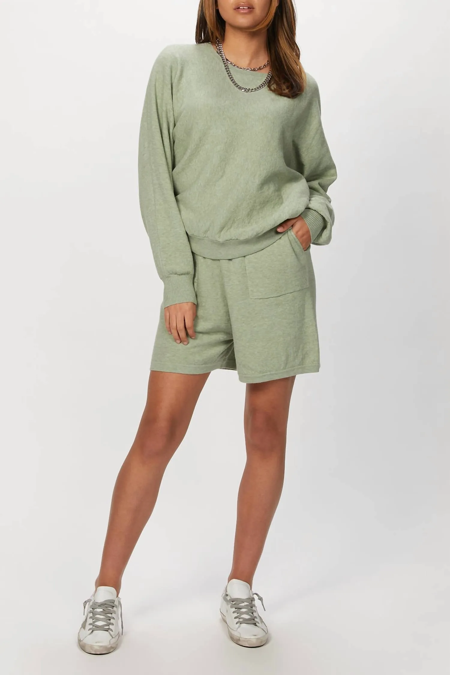 Simeon Short In Matcha Latte
