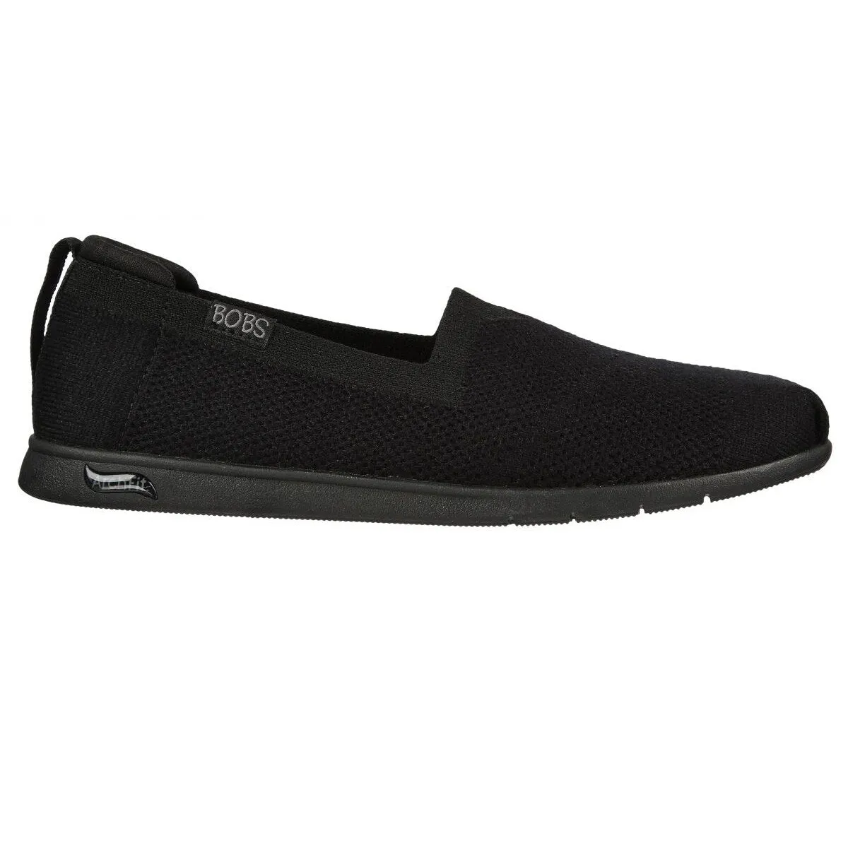 Skechers Womens Arch Fit Plush Breezy Babe SlipOn Black/Black 114109Bbk Black/Black