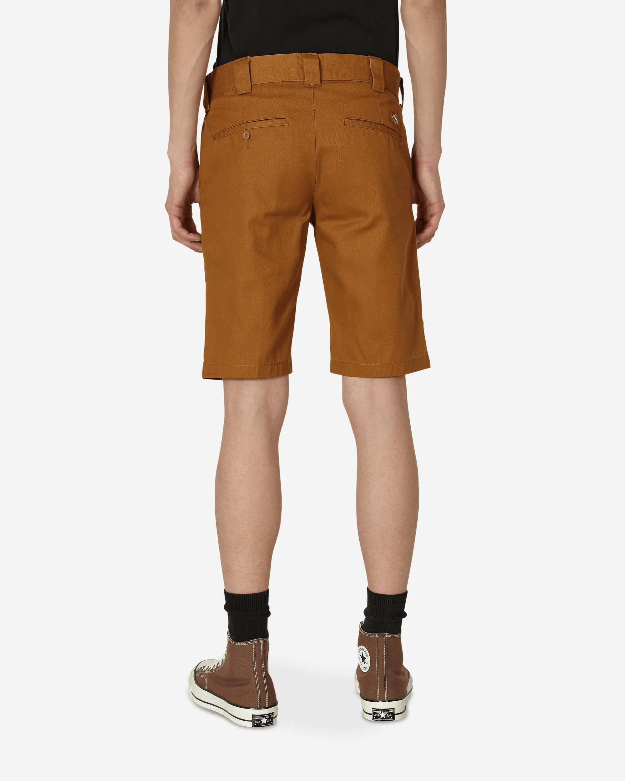 Slim Fit Shorts Brown