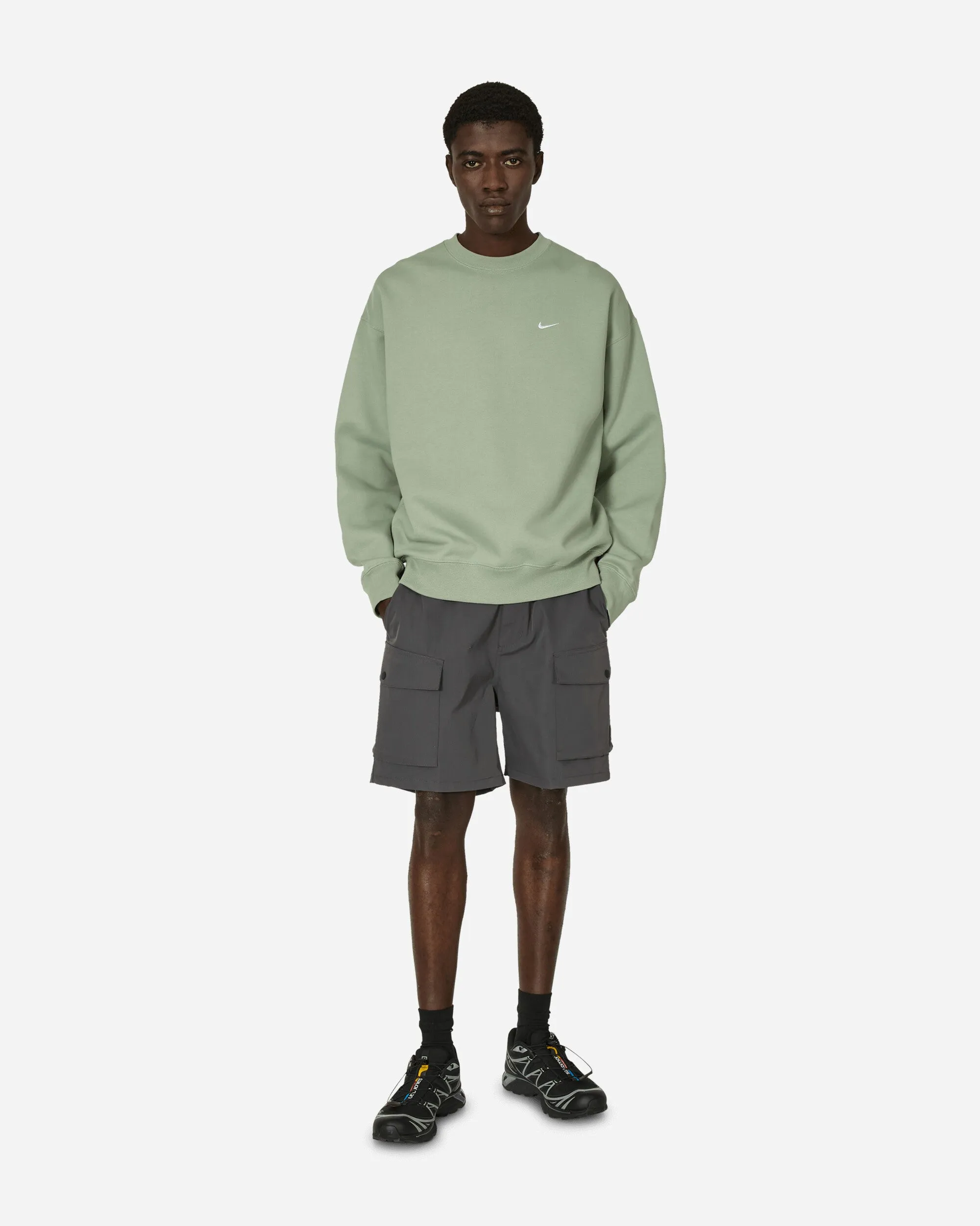 Solo Swoosh Crewneck Sweatshirt Jade Horizon