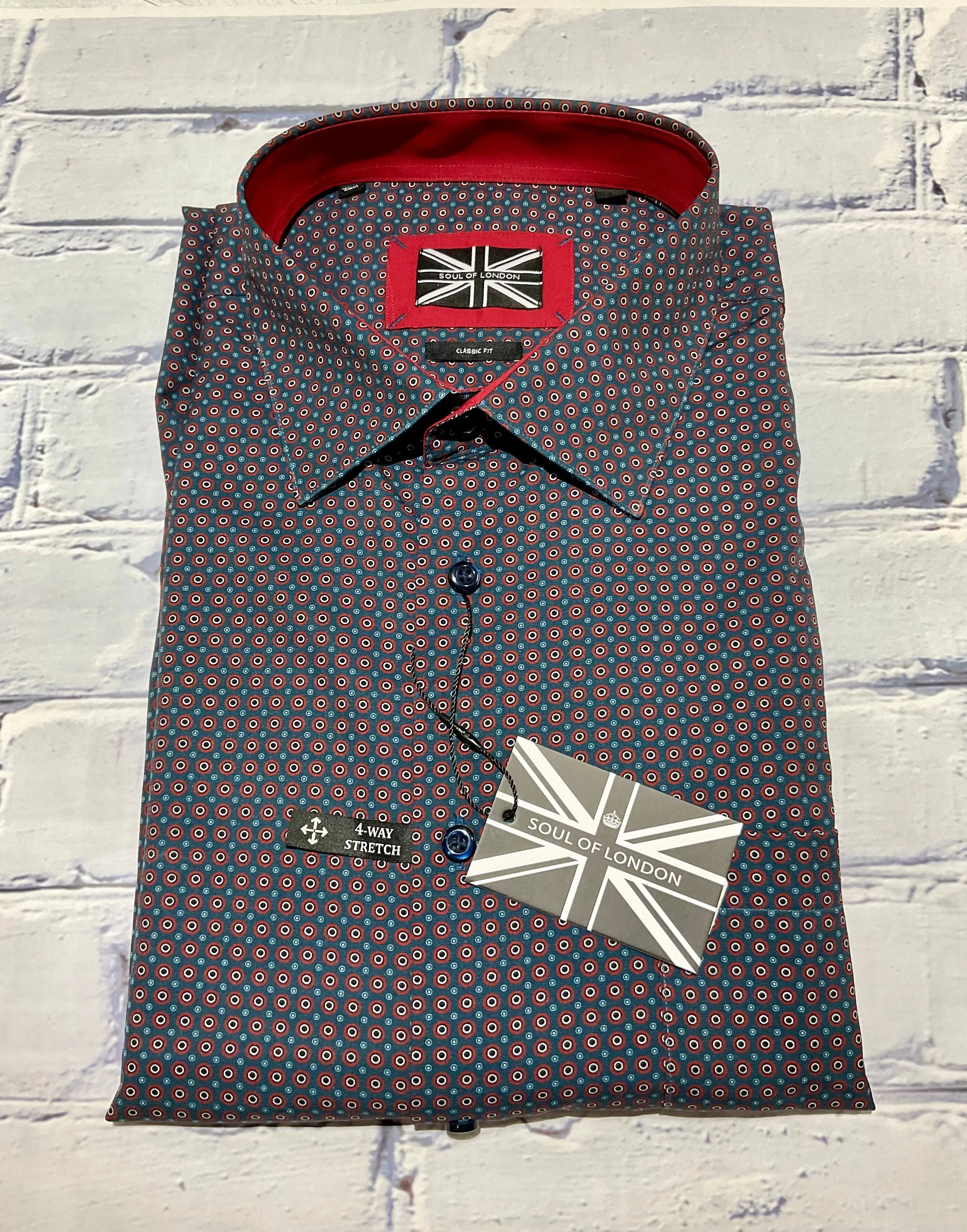 Soul of London B&T Microfiber Sportshirt