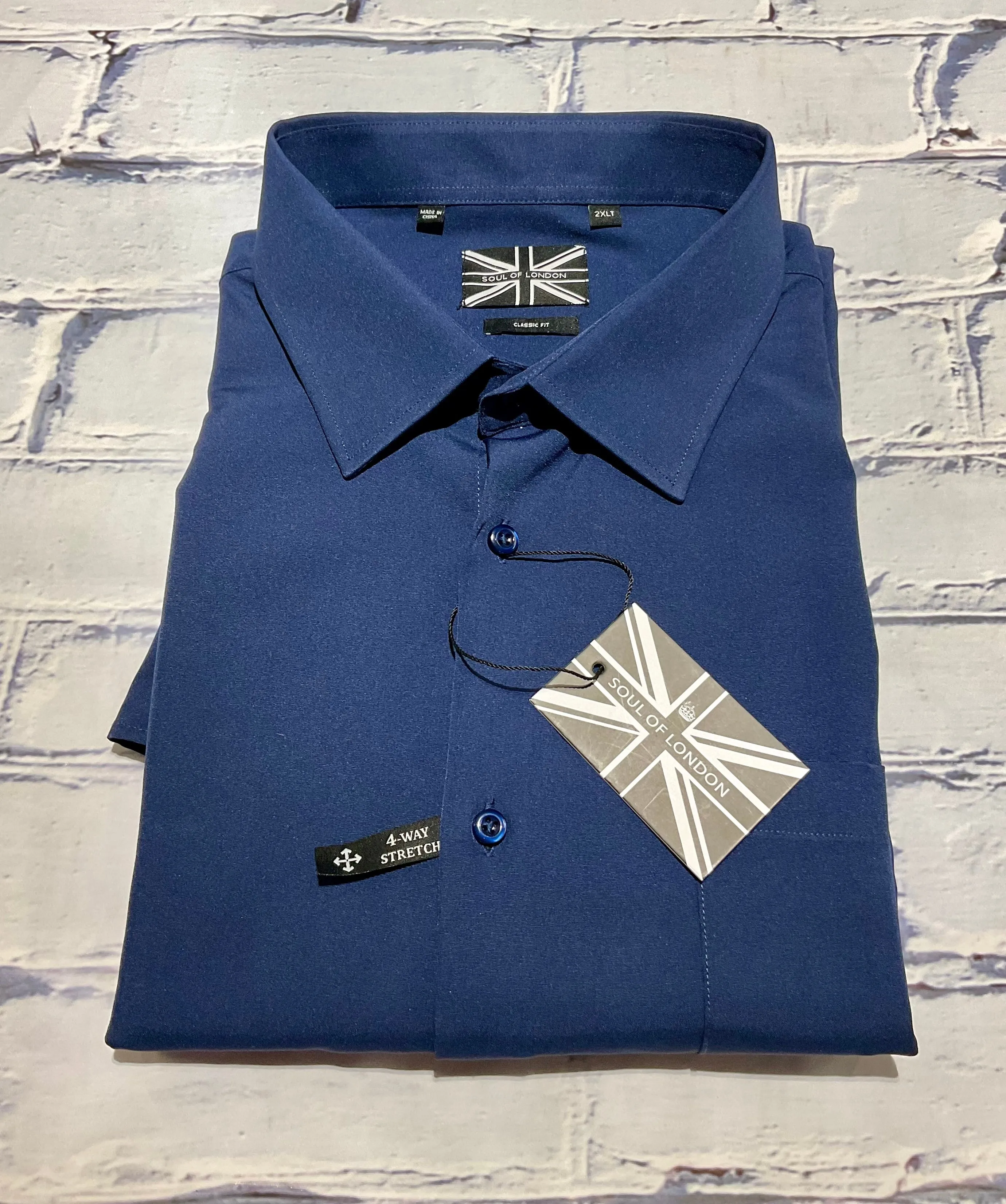 Soul of London LS Microfiber Sportshirt