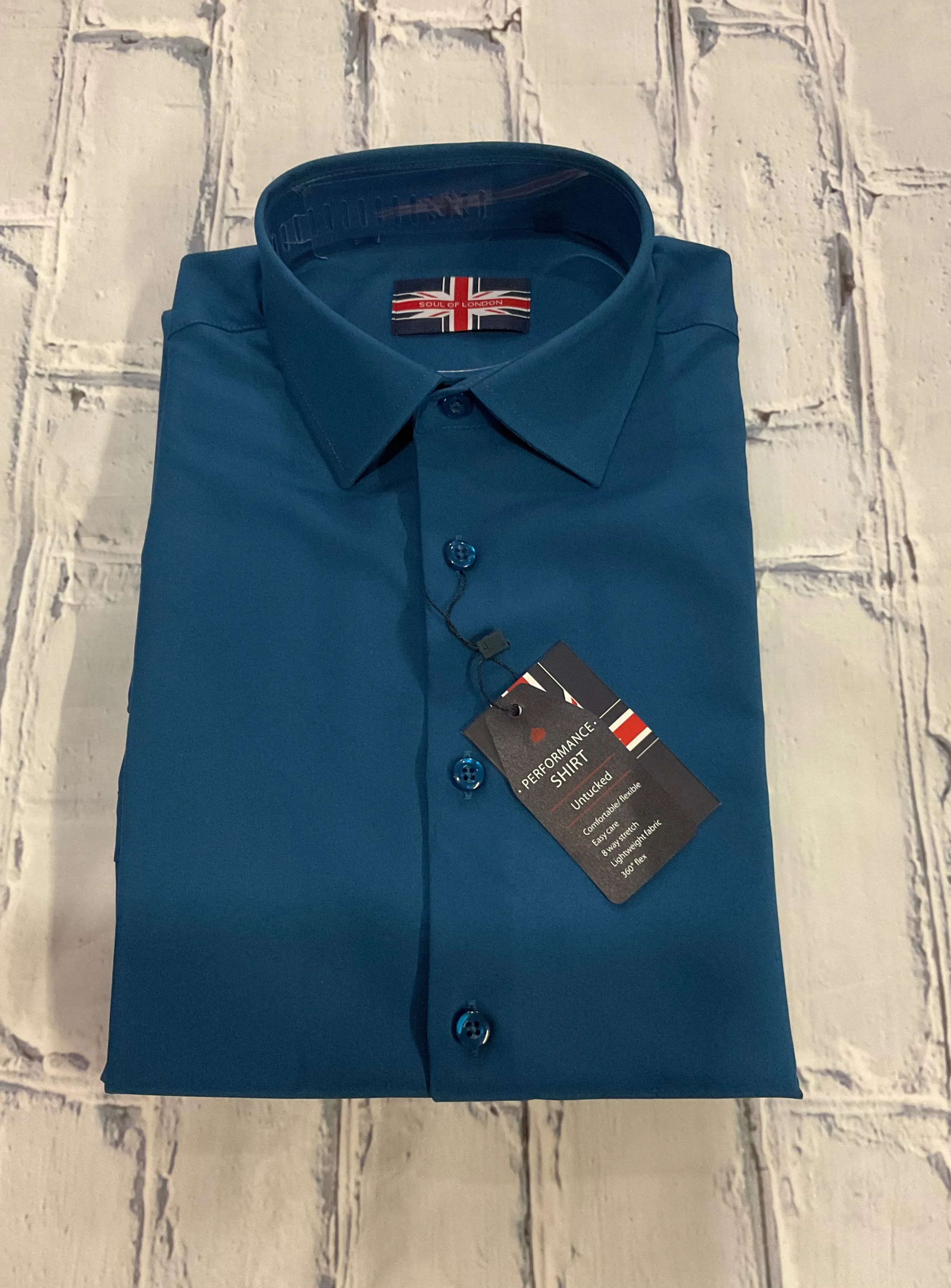 Soul of London LS Microfiber Sportshirt