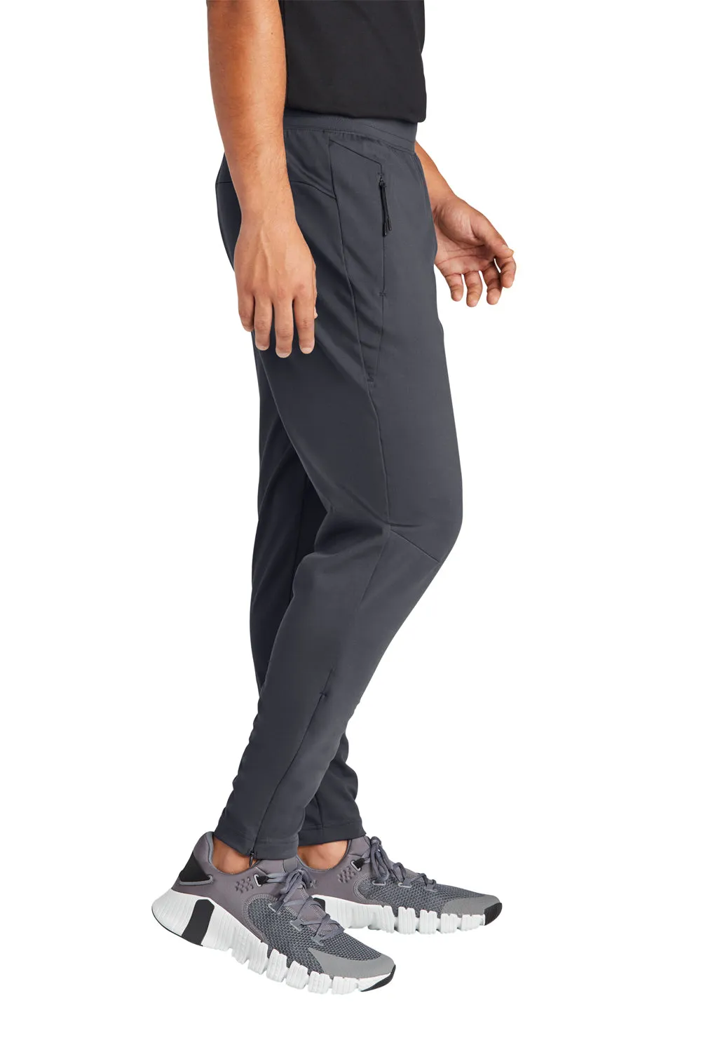 Sport-Tek Mens Circuit Jogger Sweatpants w/ Pockets - Graphite Grey