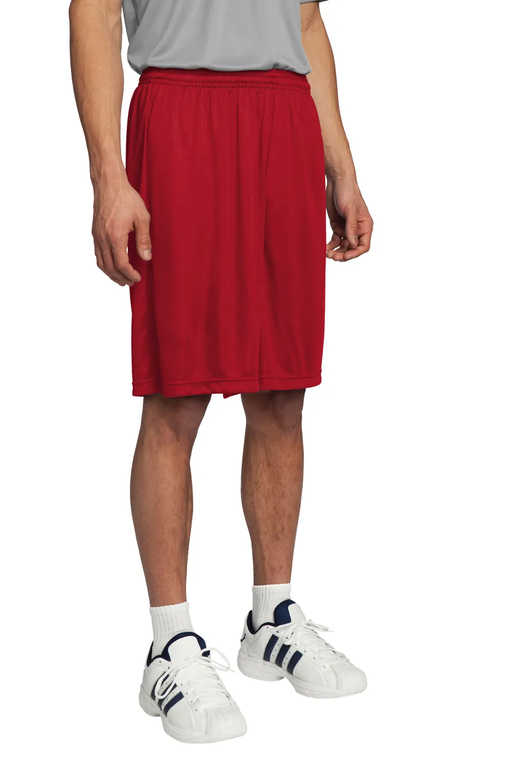 Sport-Tek Mens Competitor Moisture Wicking Shorts - True Red