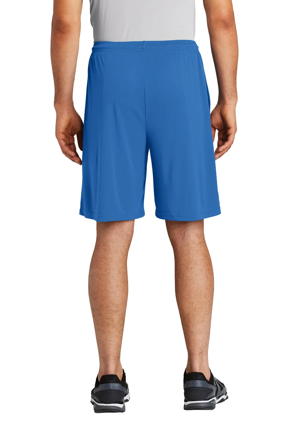 Sport-Tek Mens Competitor Moisture Wicking Shorts w/ Pockets - Royal Blue