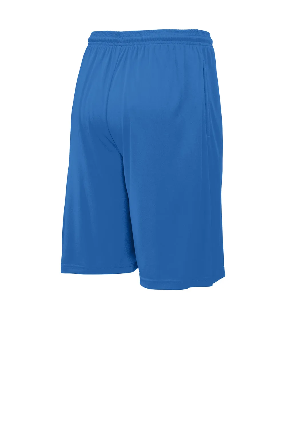 Sport-Tek Mens Competitor Moisture Wicking Shorts w/ Pockets - Royal Blue