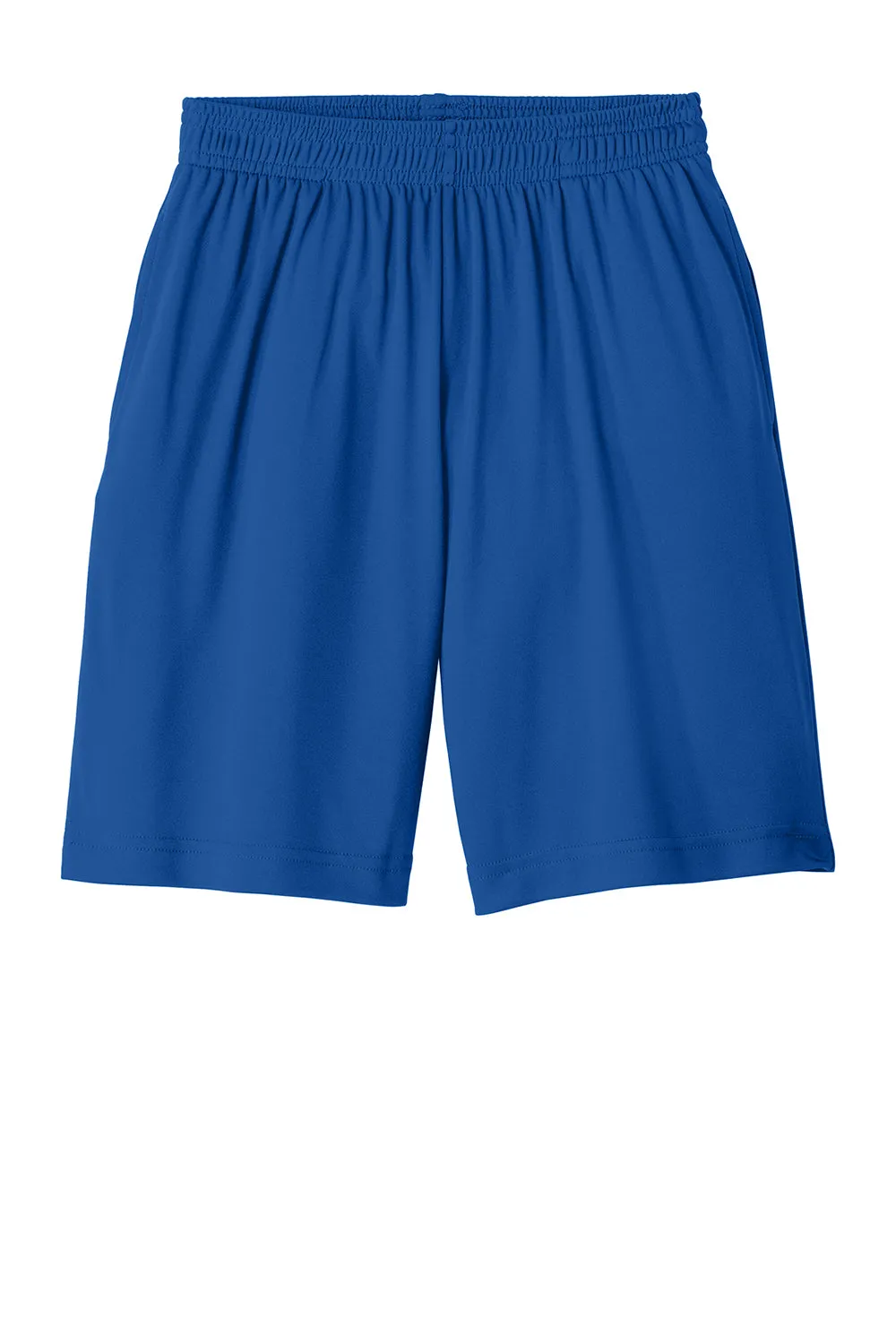 Sport-Tek Mens Competitor Moisture Wicking Shorts w/ Pockets - True Royal Blue
