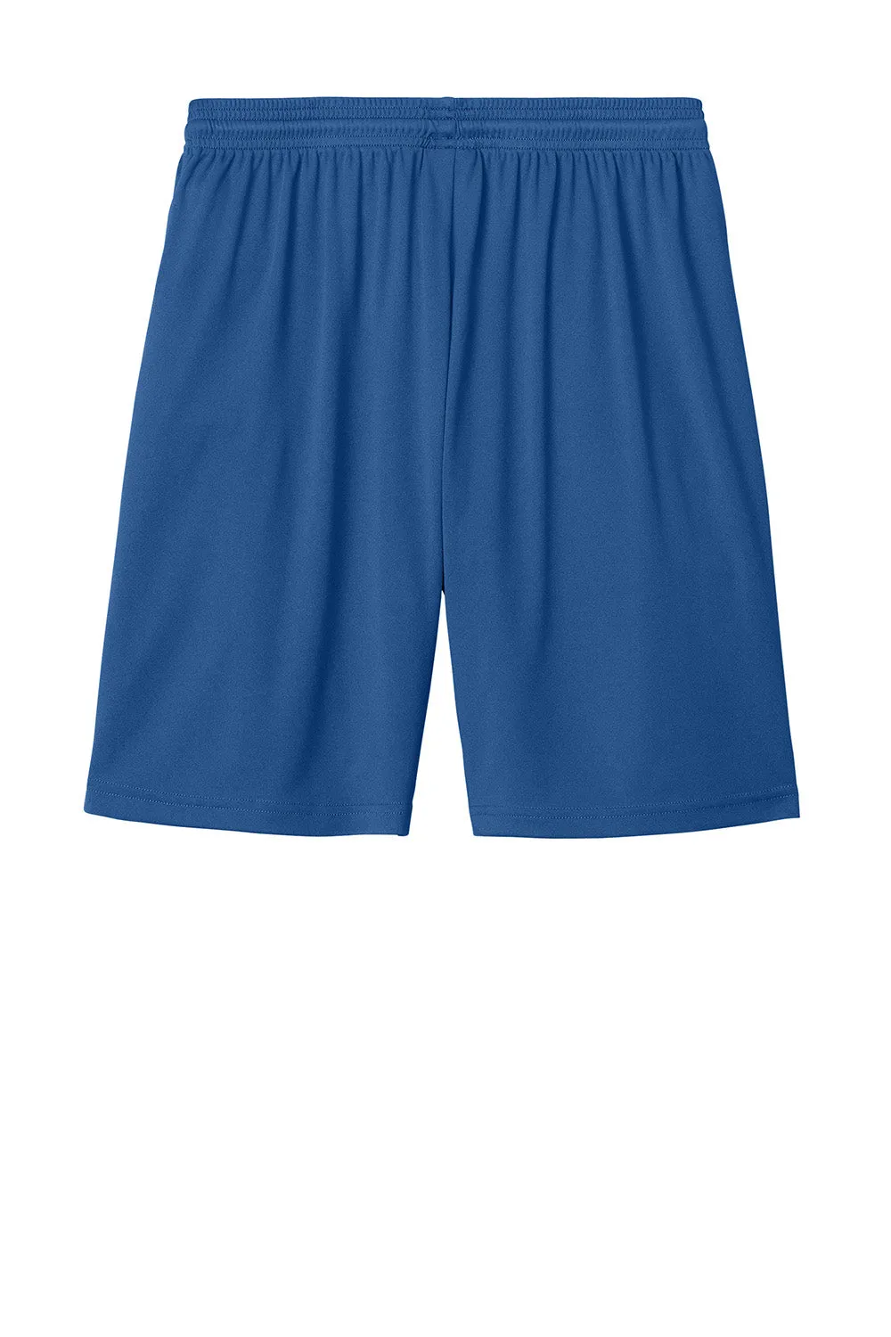 Sport-Tek Mens Moisture Wicking Competitor United Athletic Shorts - Royal Blue/White