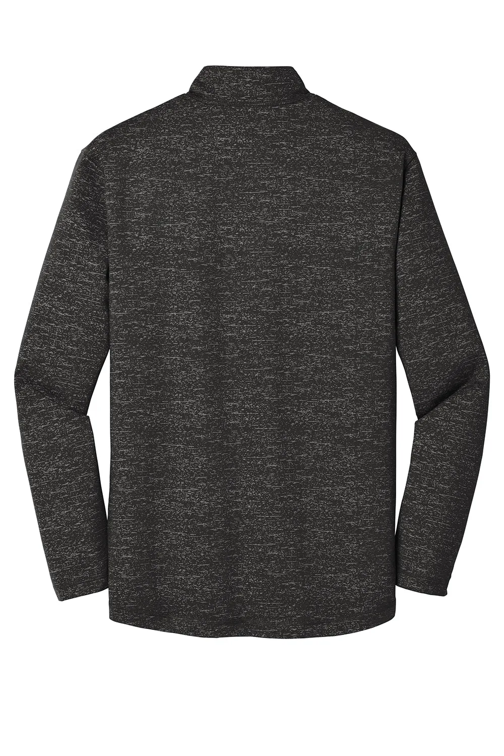 Sport-Tek Mens Sport-Wick Moisture Wicking 1/4 Zip Sweatshirt - Black - Closeout