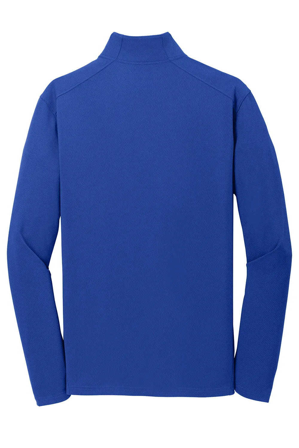 Sport-Tek Mens Sport-Wick Moisture Wicking 1/4 Zip Sweatshirt - True Royal Blue