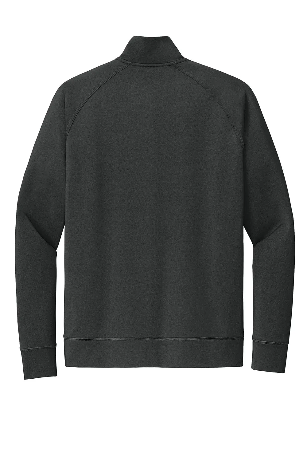 Sport-Tek Mens Sport-Wick Moisture Wicking Full Zip Cadet Jacket - Charcoal Grey