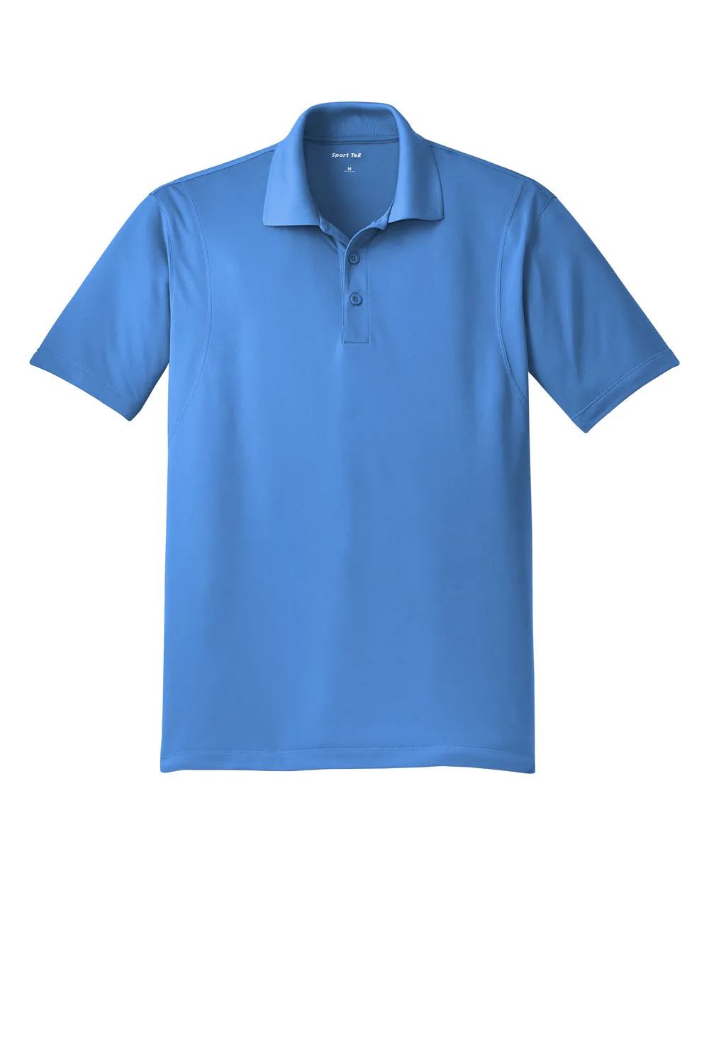 Sport-Tek Mens Sport-Wick Moisture Wicking Short Sleeve Polo Shirt - Blue Lake