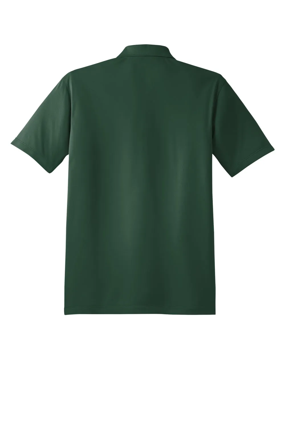 Sport-Tek Mens Sport-Wick Moisture Wicking Short Sleeve Polo Shirt - Forest Green