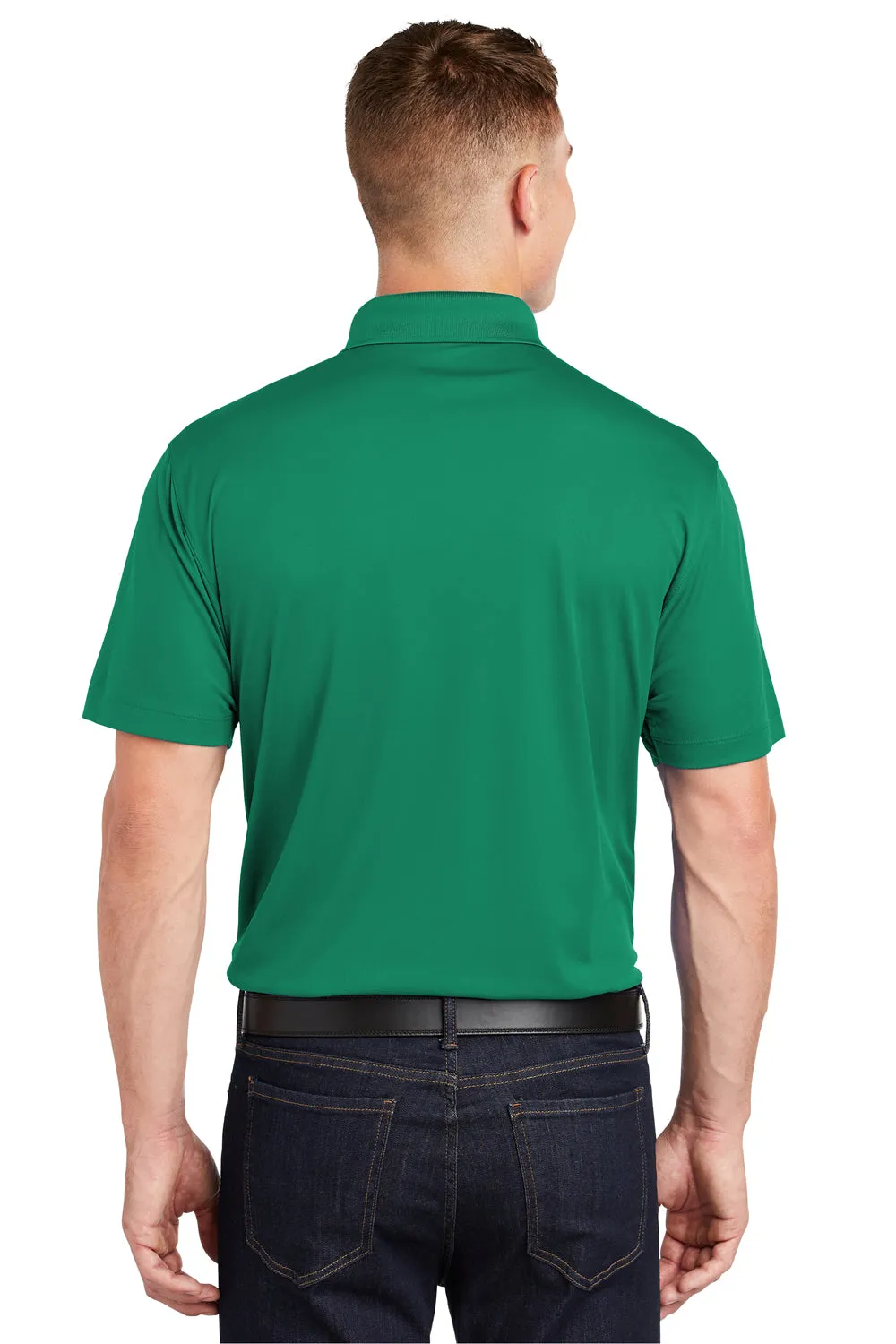 Sport-Tek Mens Sport-Wick Moisture Wicking Short Sleeve Polo Shirt - Kelly Green