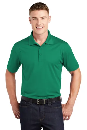 Sport-Tek Mens Sport-Wick Moisture Wicking Short Sleeve Polo Shirt - Kelly Green