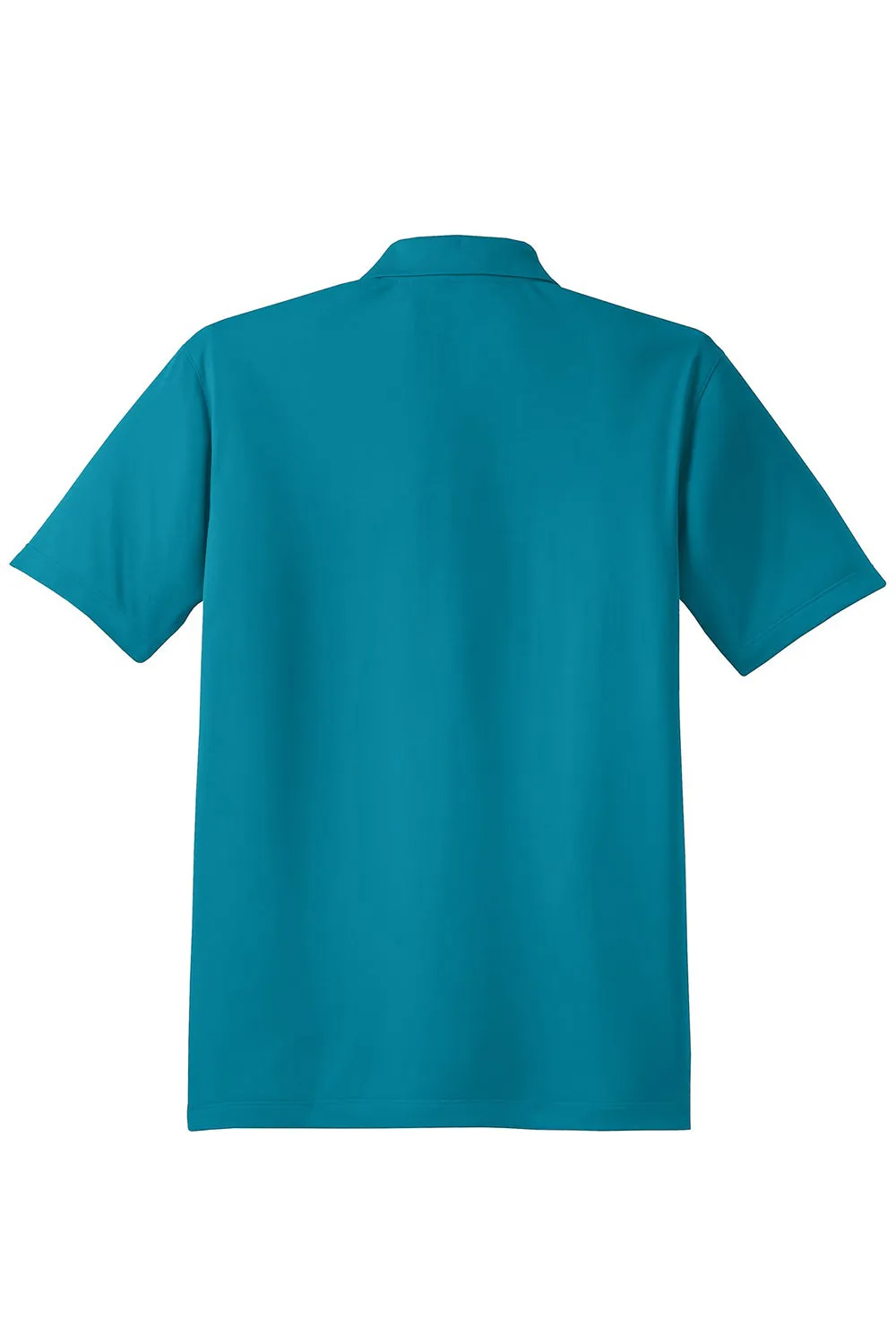Sport-Tek Mens Sport-Wick Moisture Wicking Short Sleeve Polo Shirt - Tropic Blue