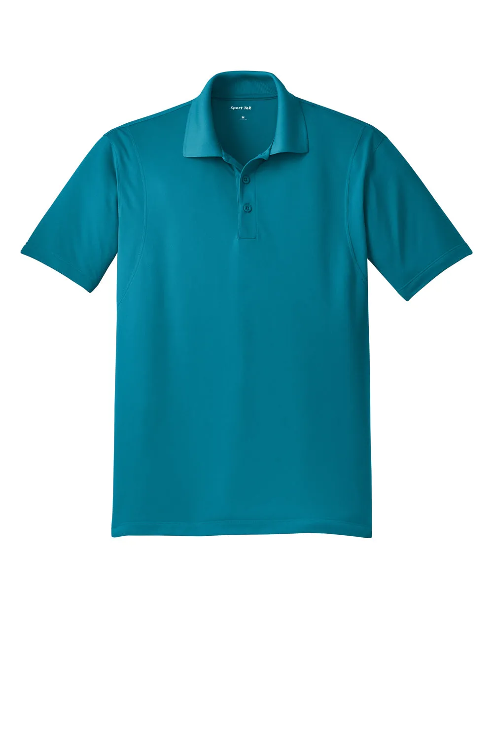 Sport-Tek Mens Sport-Wick Moisture Wicking Short Sleeve Polo Shirt - Tropic Blue