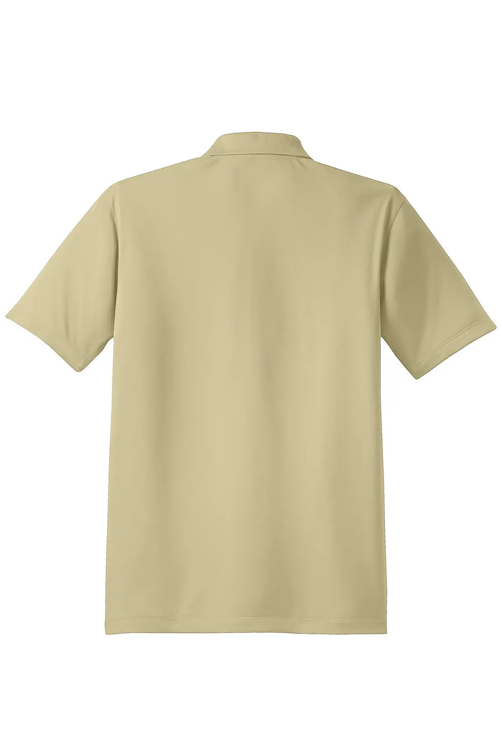 Sport-Tek Mens Sport-Wick Moisture Wicking Short Sleeve Polo Shirt - Vegas Gold