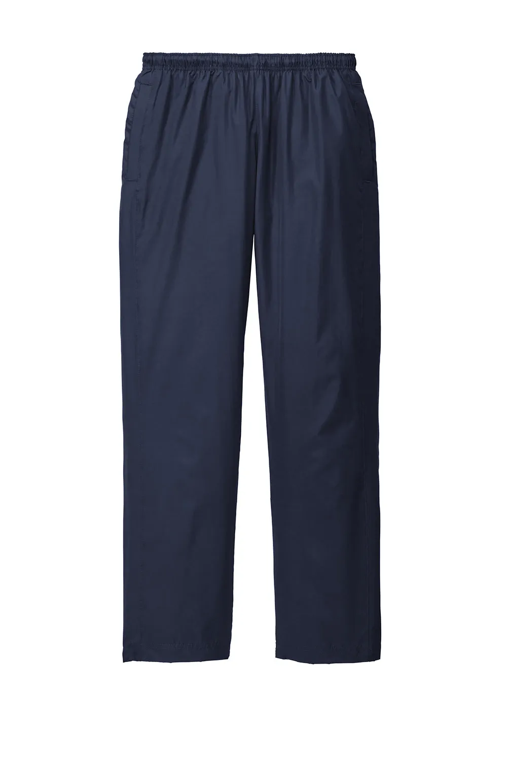 Sport-Tek Mens Water Resistant Wind Pants w/ Pockets - True Navy Blue