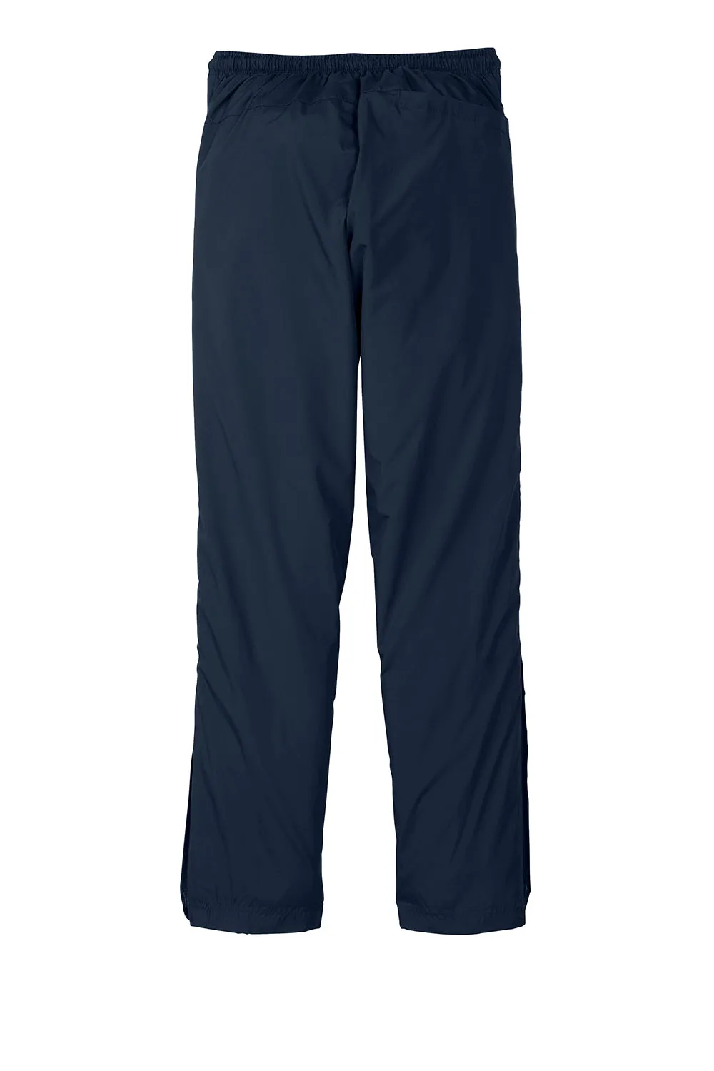 Sport-Tek Mens Water Resistant Wind Pants w/ Pockets - True Navy Blue