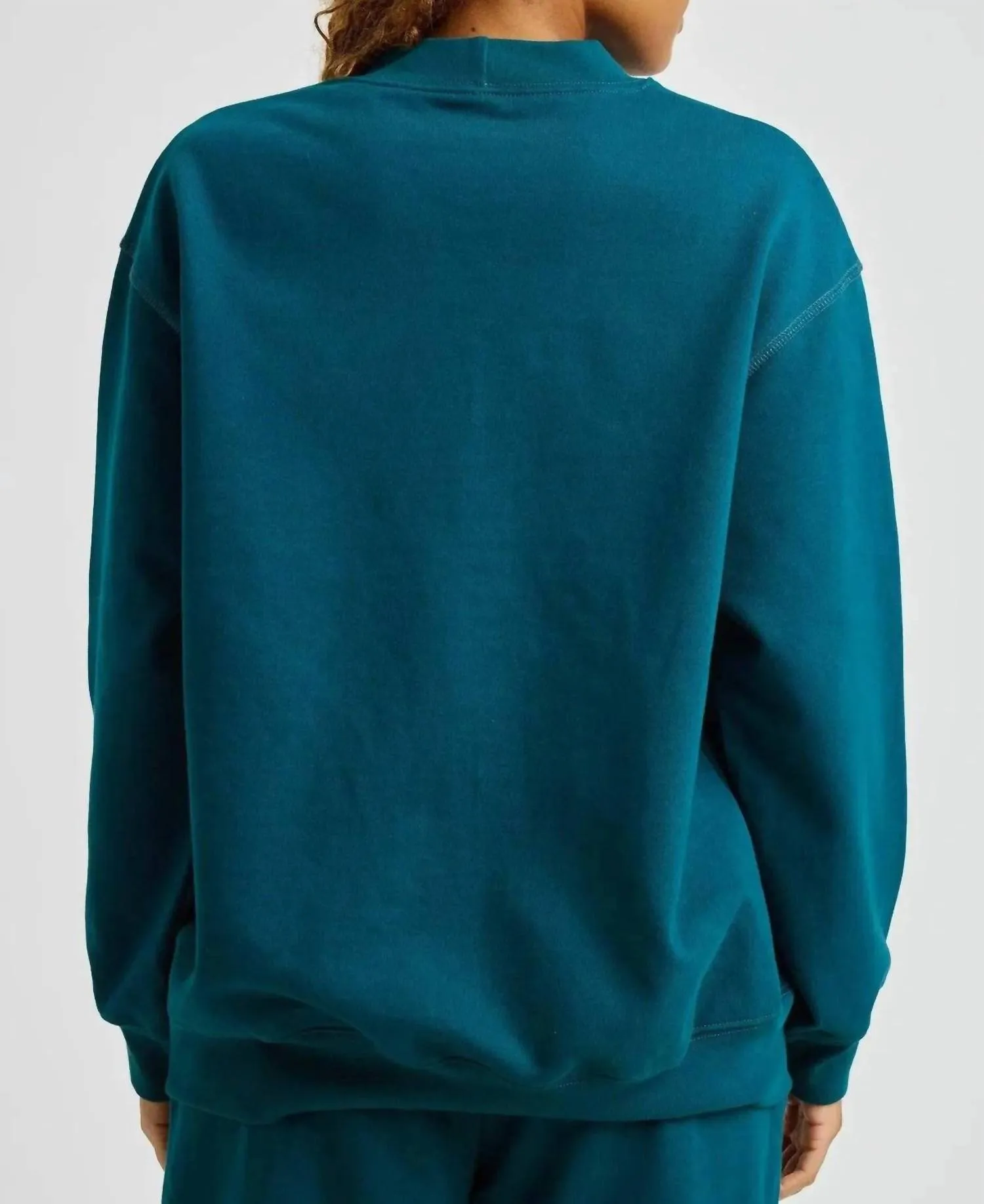 Sports Sweatshirt In Teal