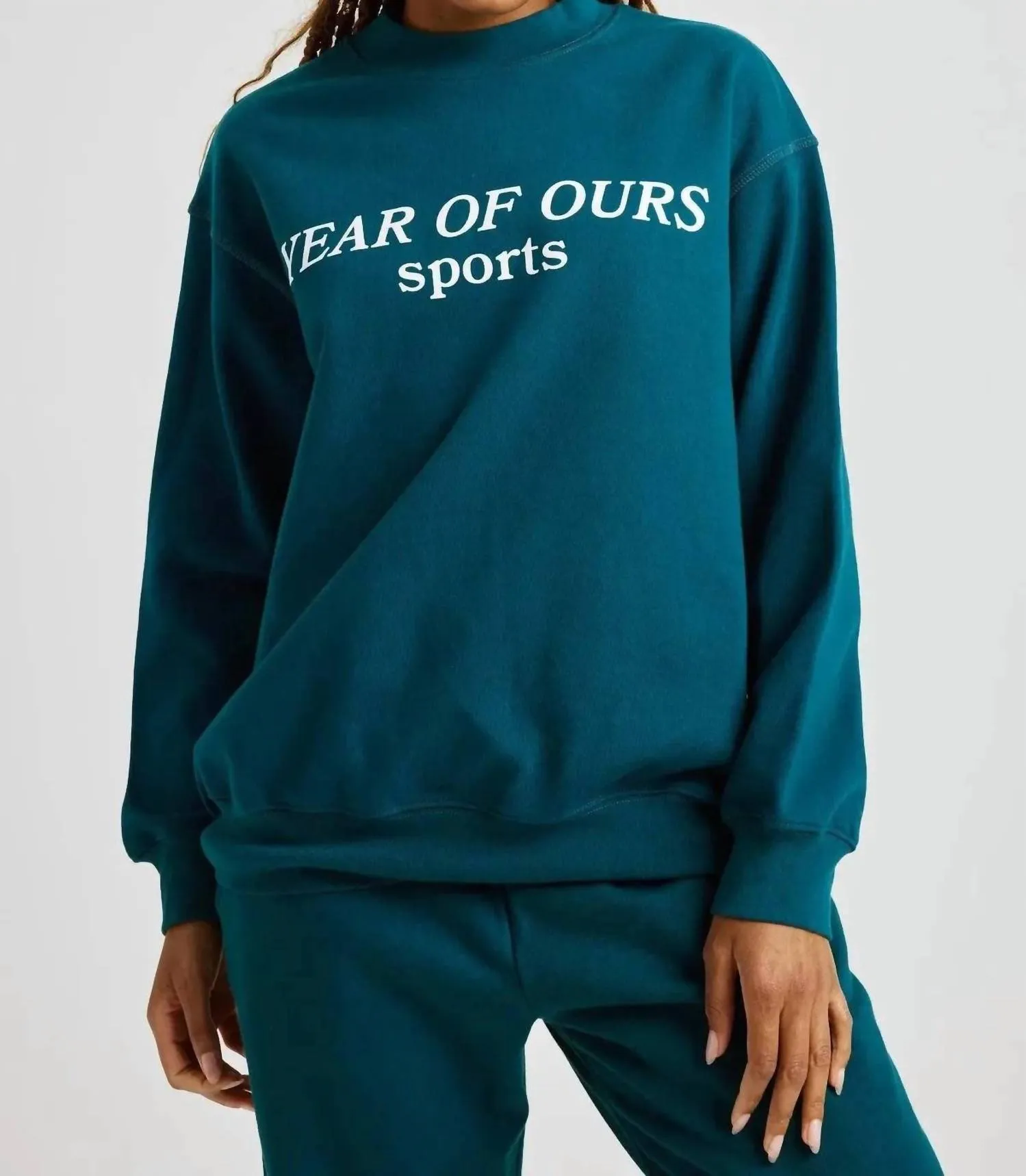 Sports Sweatshirt In Teal