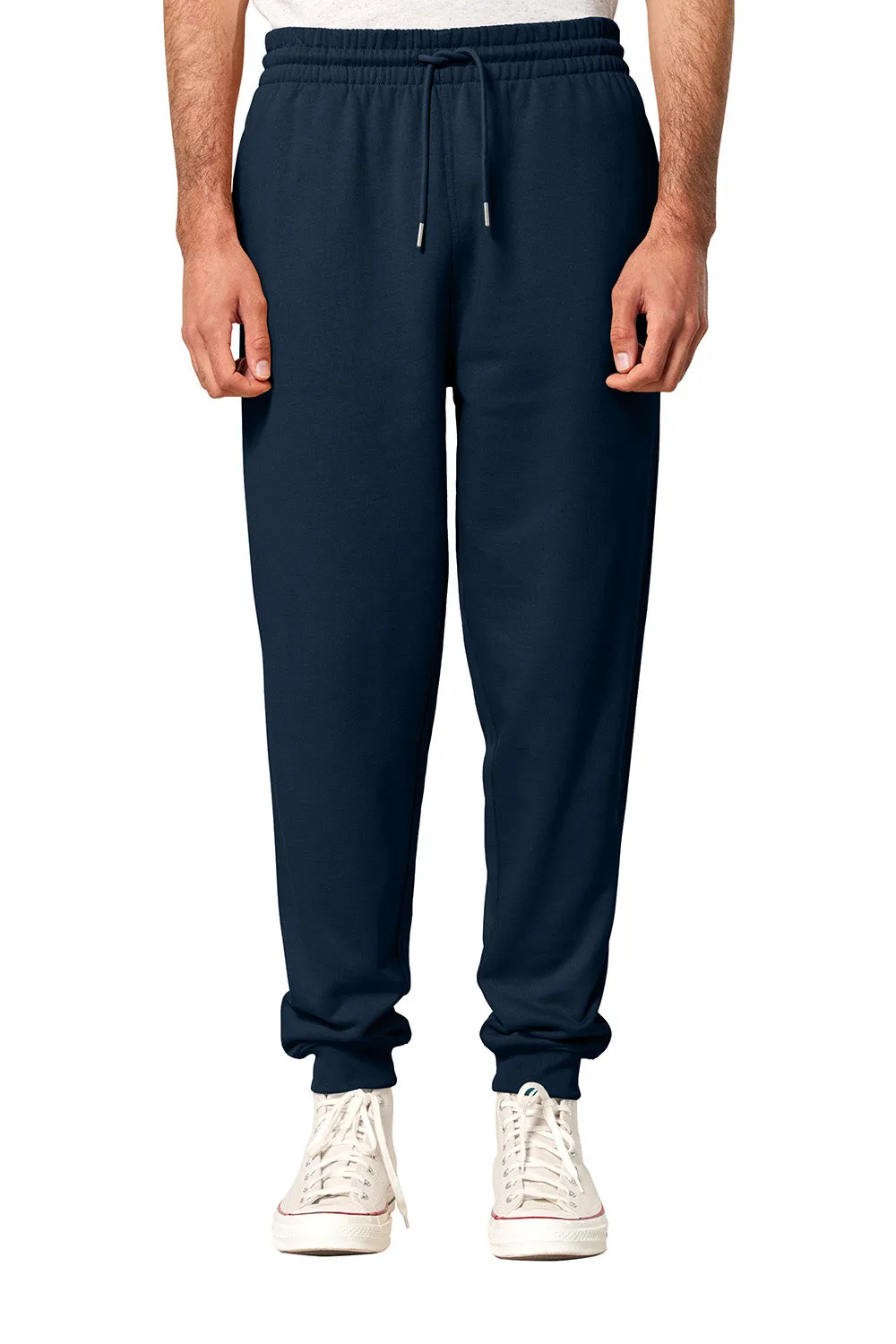 Stanley/Stella Mens Flyer Jogger Sweatpants w/ Pockets - French Navy Blue