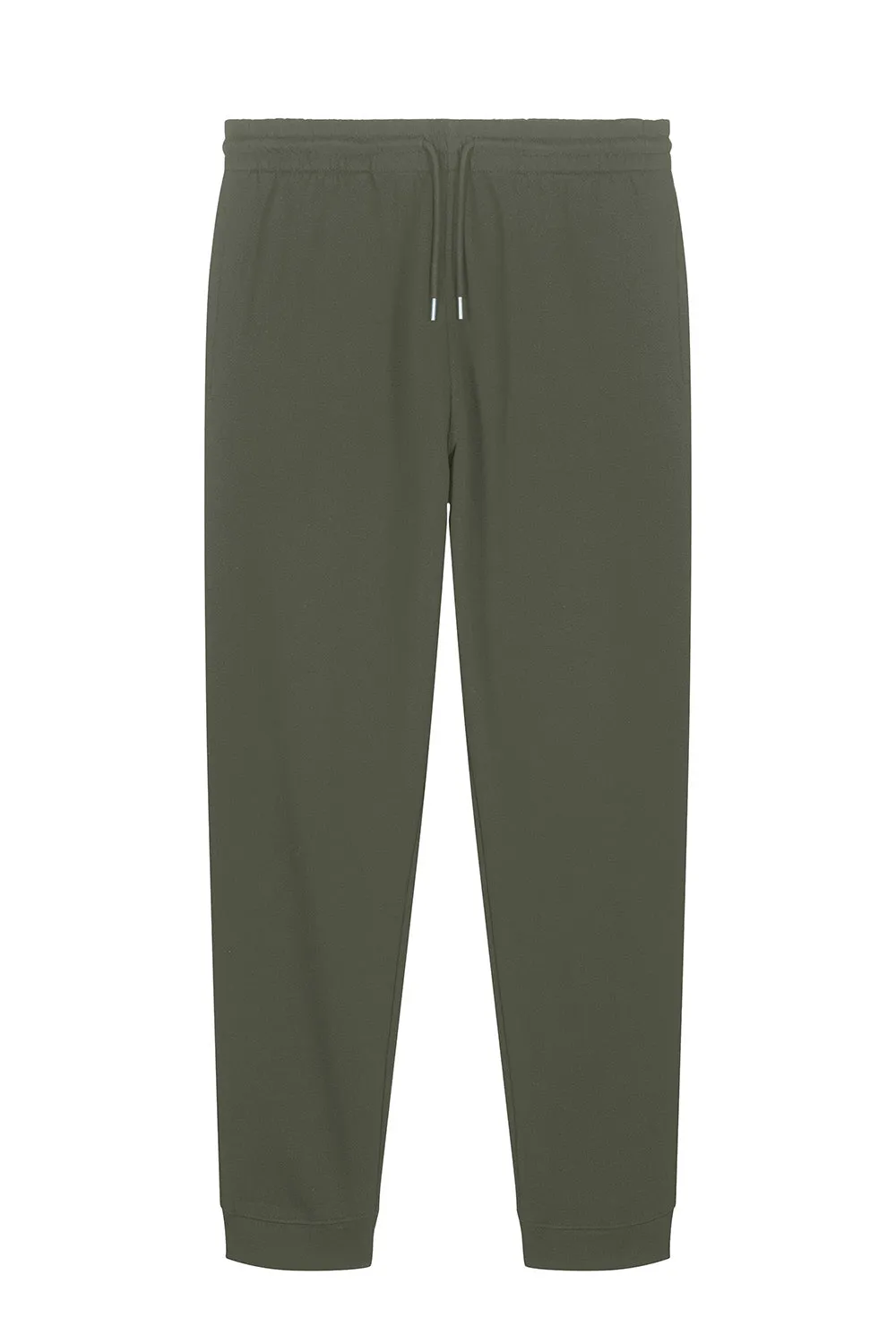 Stanley/Stella Mens Flyer Jogger Sweatpants w/ Pockets - Khaki Green
