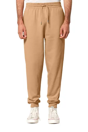 Stanley/Stella Mens Flyer Jogger Sweatpants w/ Pockets - Latte Brown