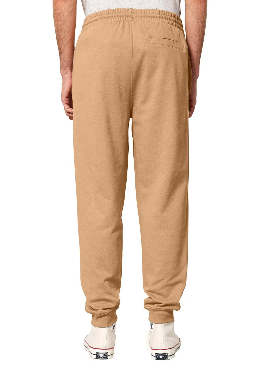 Stanley/Stella Mens Flyer Jogger Sweatpants w/ Pockets - Latte Brown